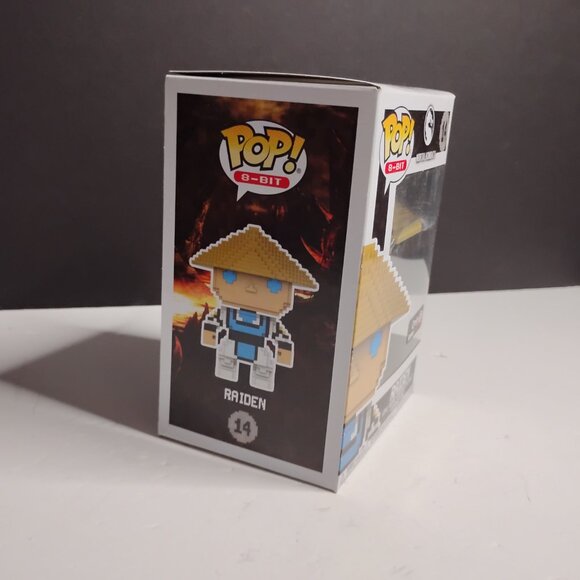 Funko Raiden - Mortal Kombat X 8-Bit Pop! Vinyl Figure #14 GameStop Exclusive - Picture 6 of 8